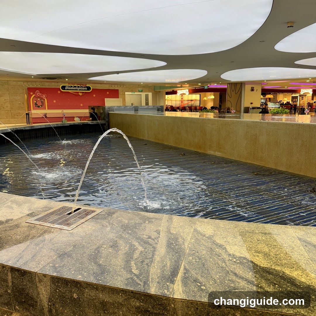 Mall Interior Water Feature