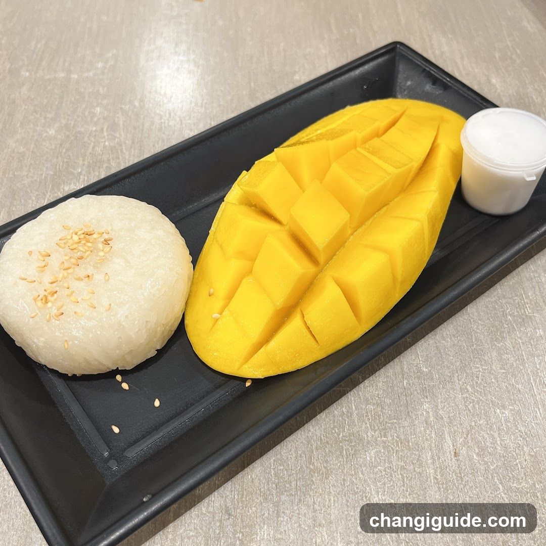 Mango Sticky Rice with Coconut Cream