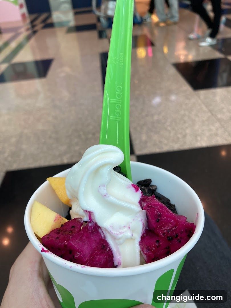 Fruit Soft Serve Cup