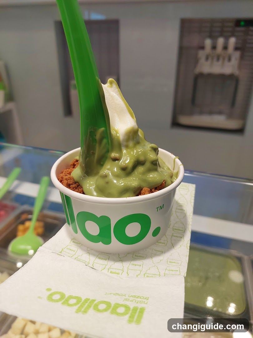 Matcha Ice Cream Cup