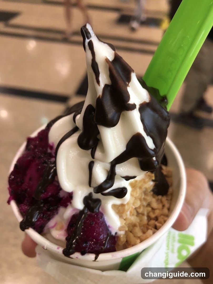 Soft Serve Dessert Cup