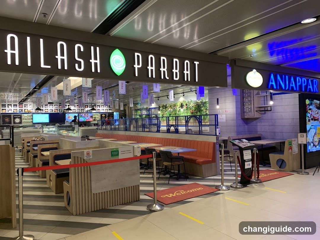 Ailash Parbat Restaurant Interior