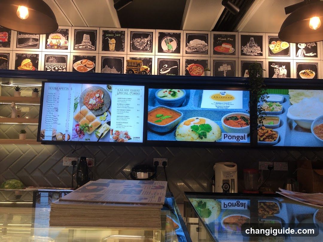 Restaurant Interior Display