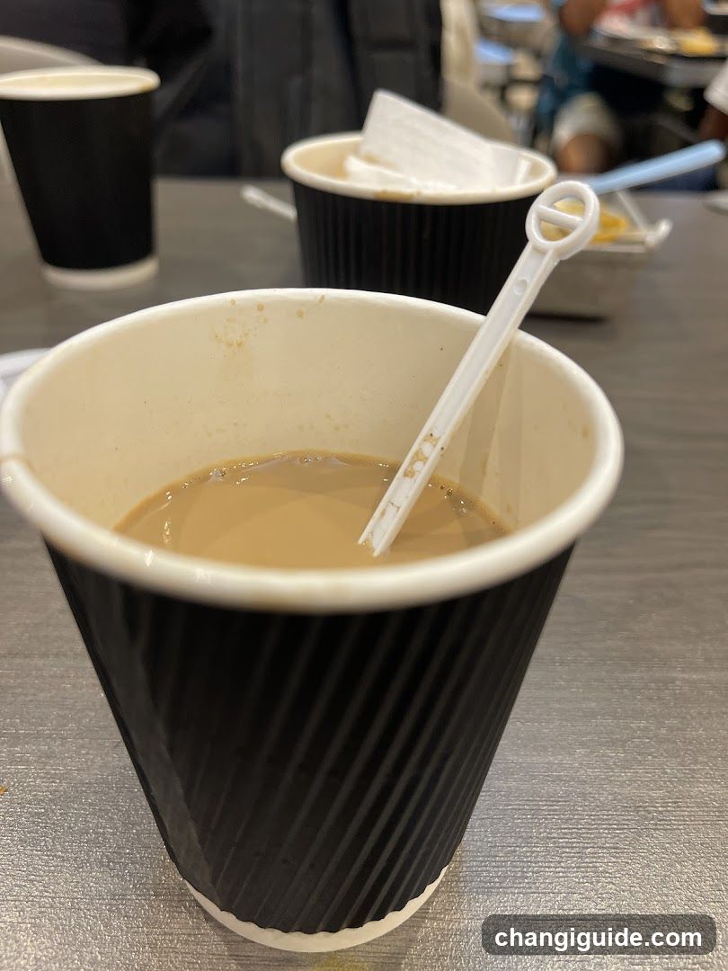 Coffee Cup with Stirrer
