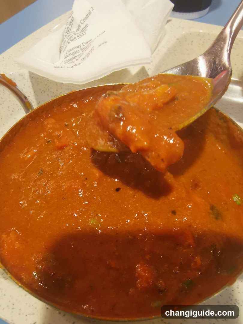 Curry Dish with Spoon