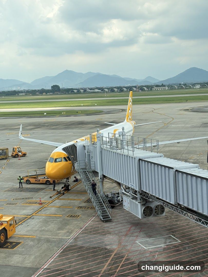 Aircraft at Airport Gate