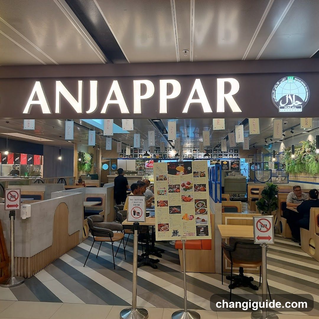 Anjappar Restaurant Interior