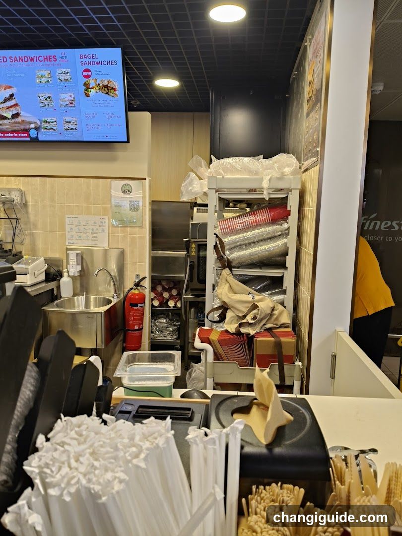 Sandwich Shop Interior