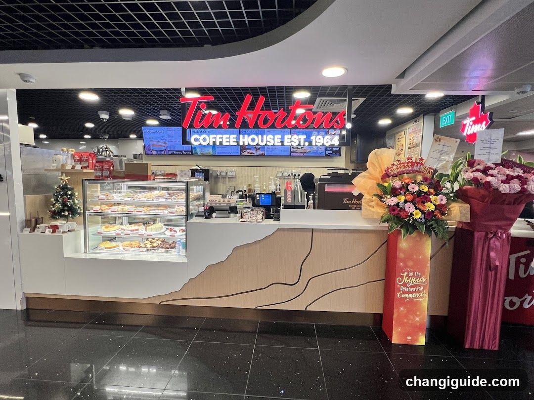 Tim Hortons Counter Interior