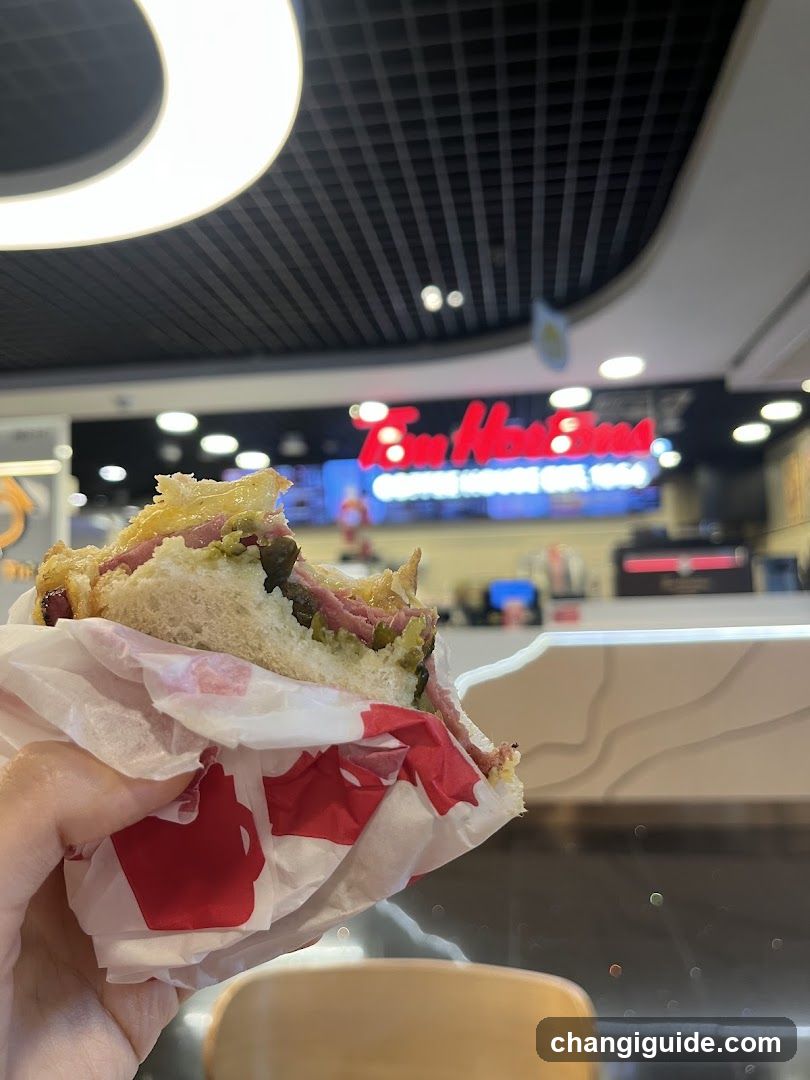 Food in a mall food court