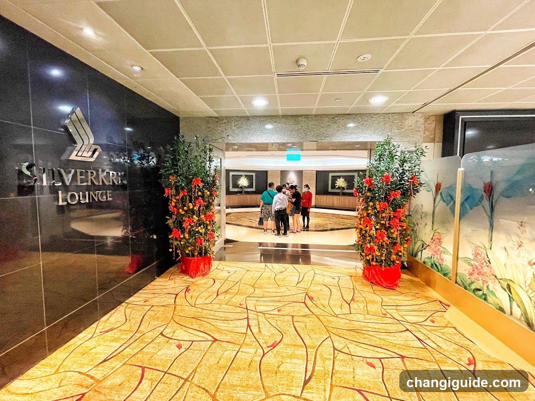 SilverKris Lounge Entrance