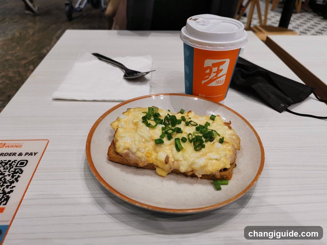 Breakfast Toast with Coffee
