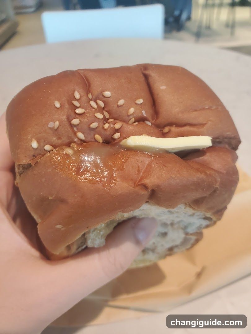 Burger with Sesame Bun