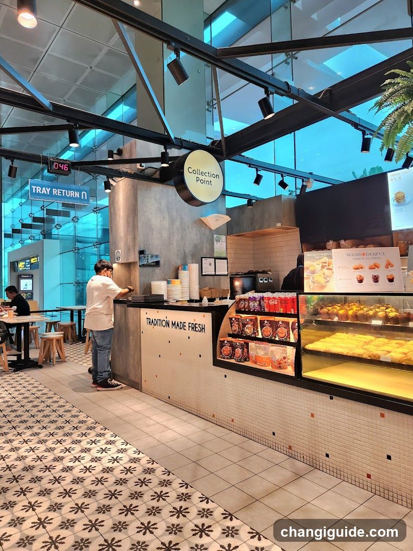 Collection Point Counter Interior