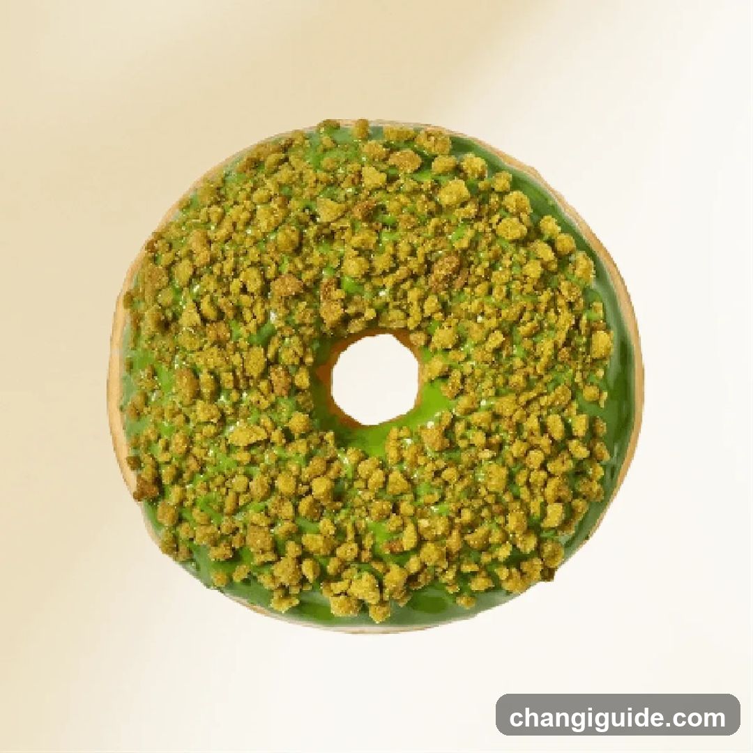 Matcha Crumble Donut