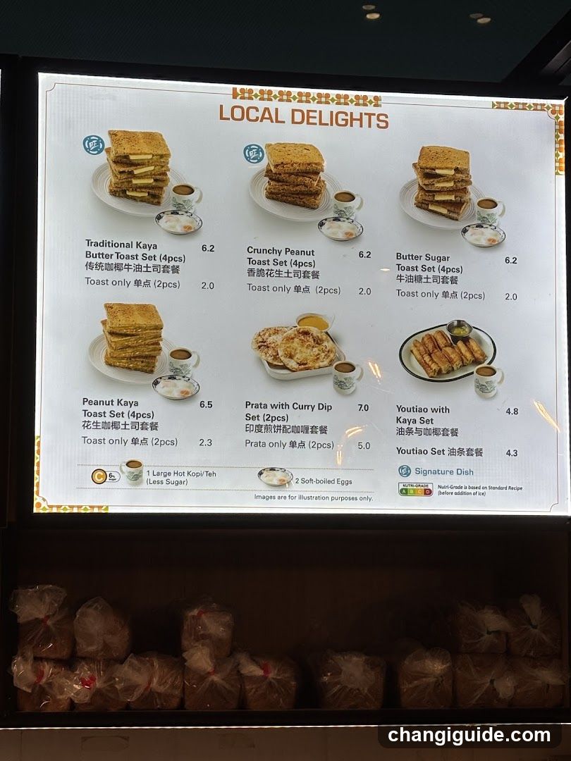 Local Delights Menu Board