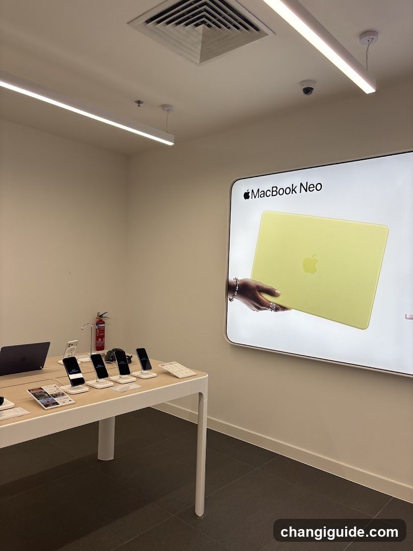 Apple Store Interior Display
