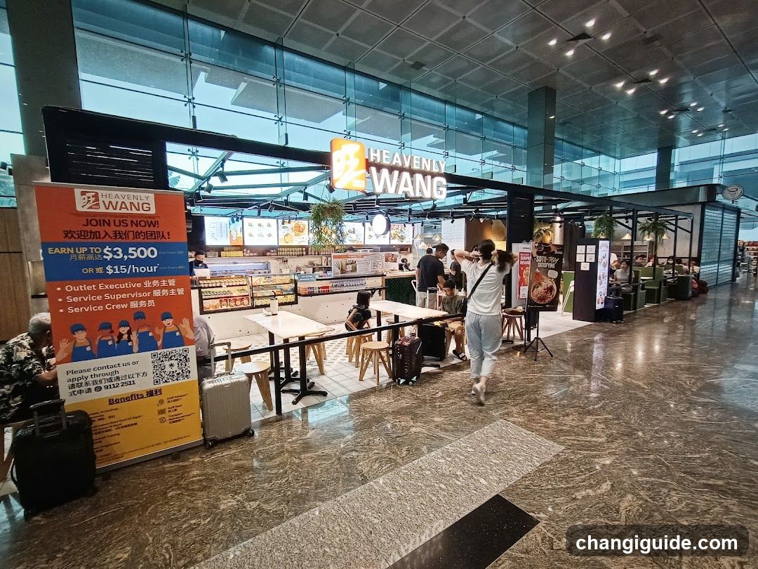 Airport Food Court Scene
