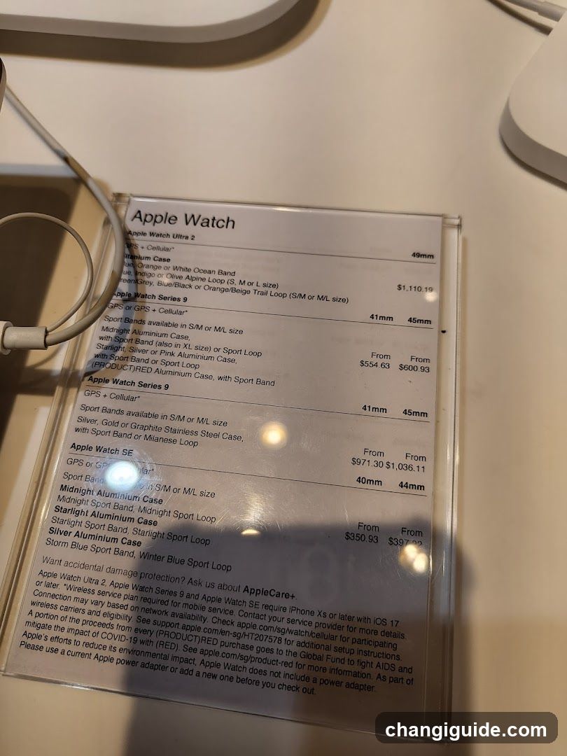 Apple Watch Price List