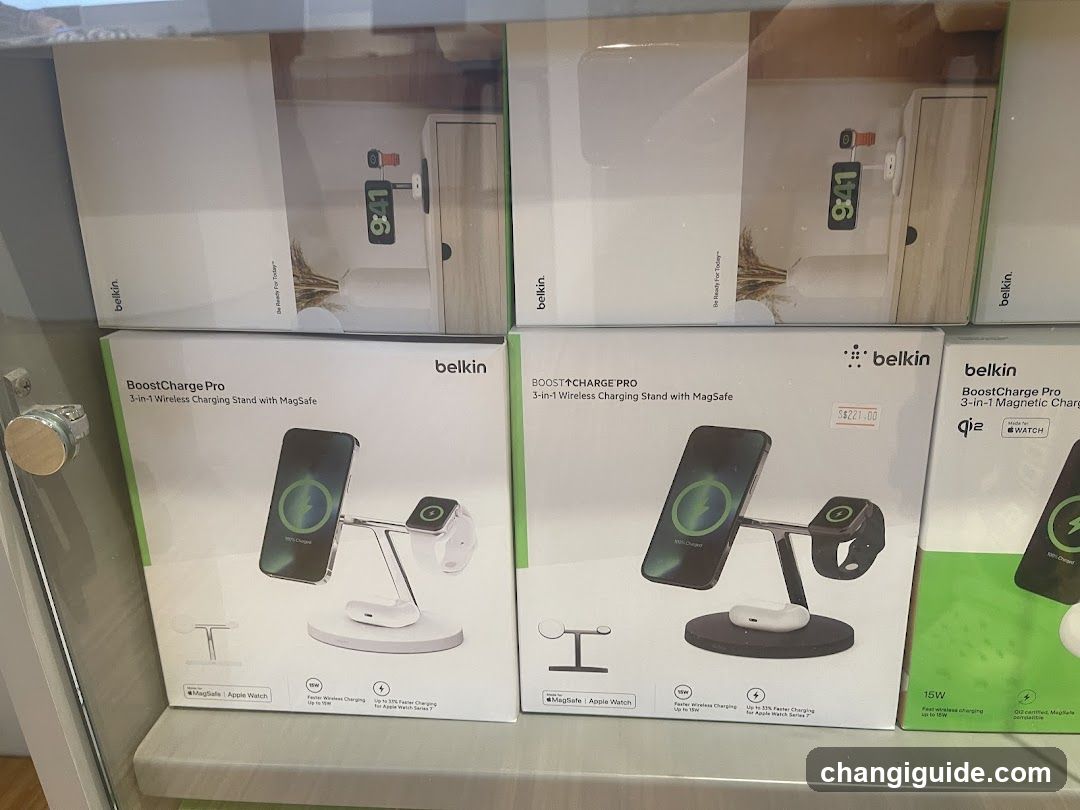 Belkin Charging Stands Display