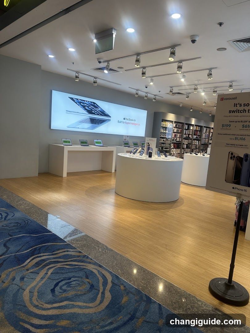 Apple Store Interior Display