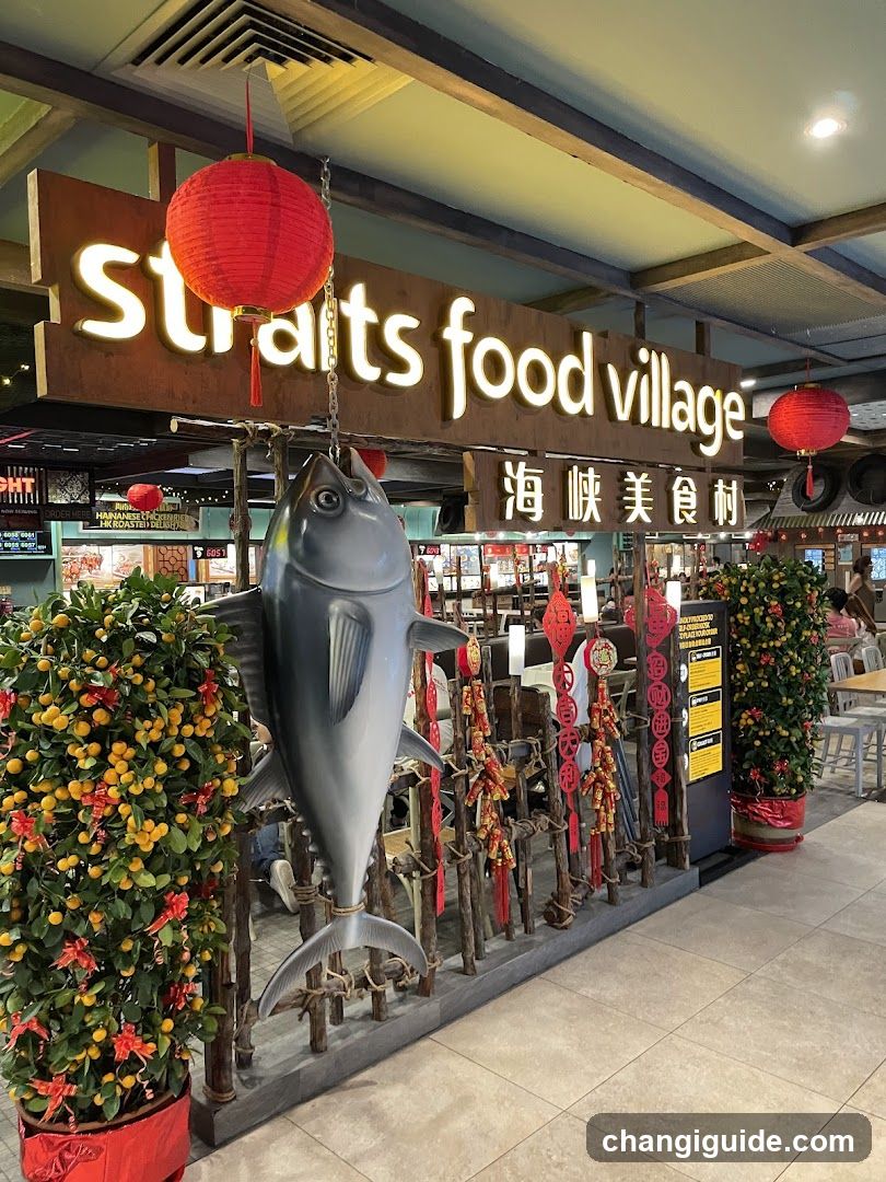 Straits Food Village Entrance