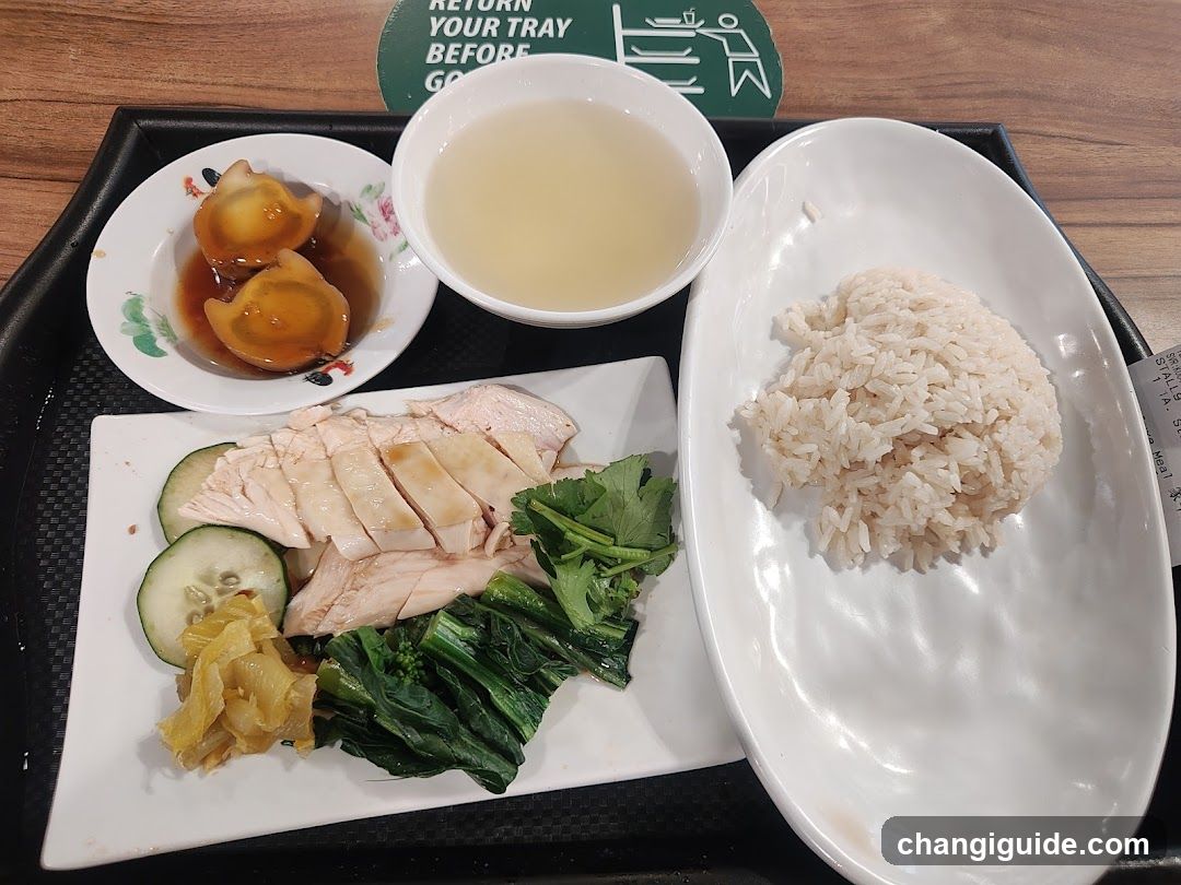 Hainanese Chicken Rice Meal