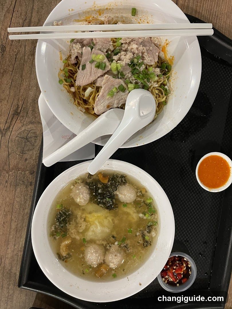 Noodle and Soup Meal
