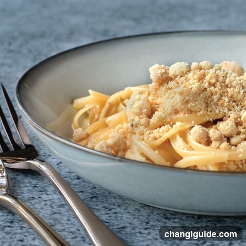 Pasta with Crumb Topping