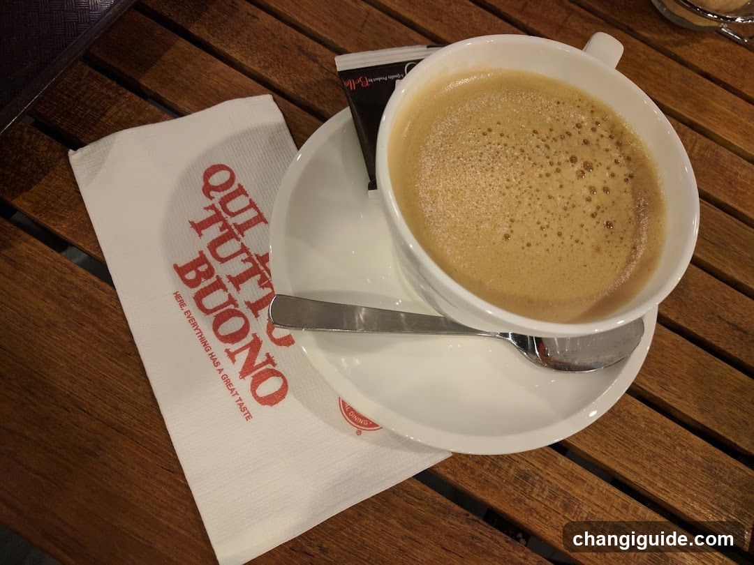 Coffee Cup on Wooden Table
