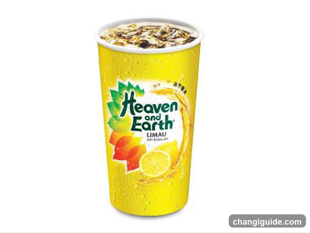 Heaven and Earth Limau Drink Cup