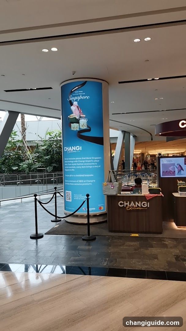 Changi Airport Gift Shop Interior