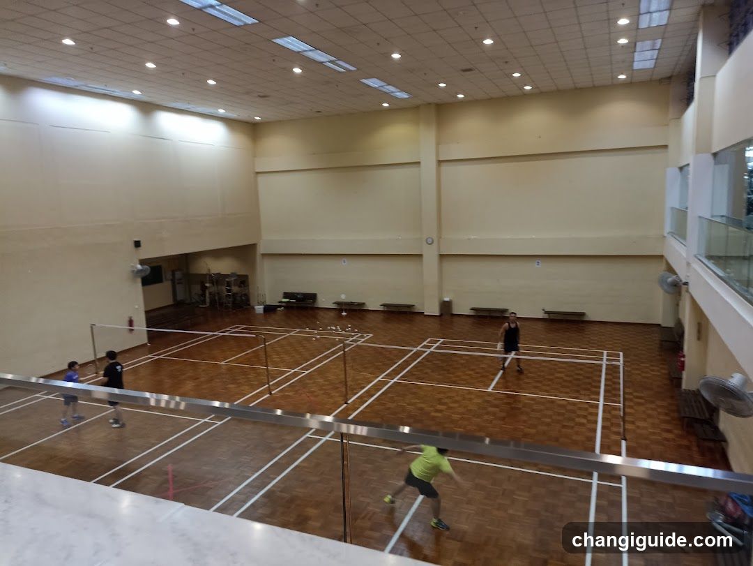 Indoor Badminton Court