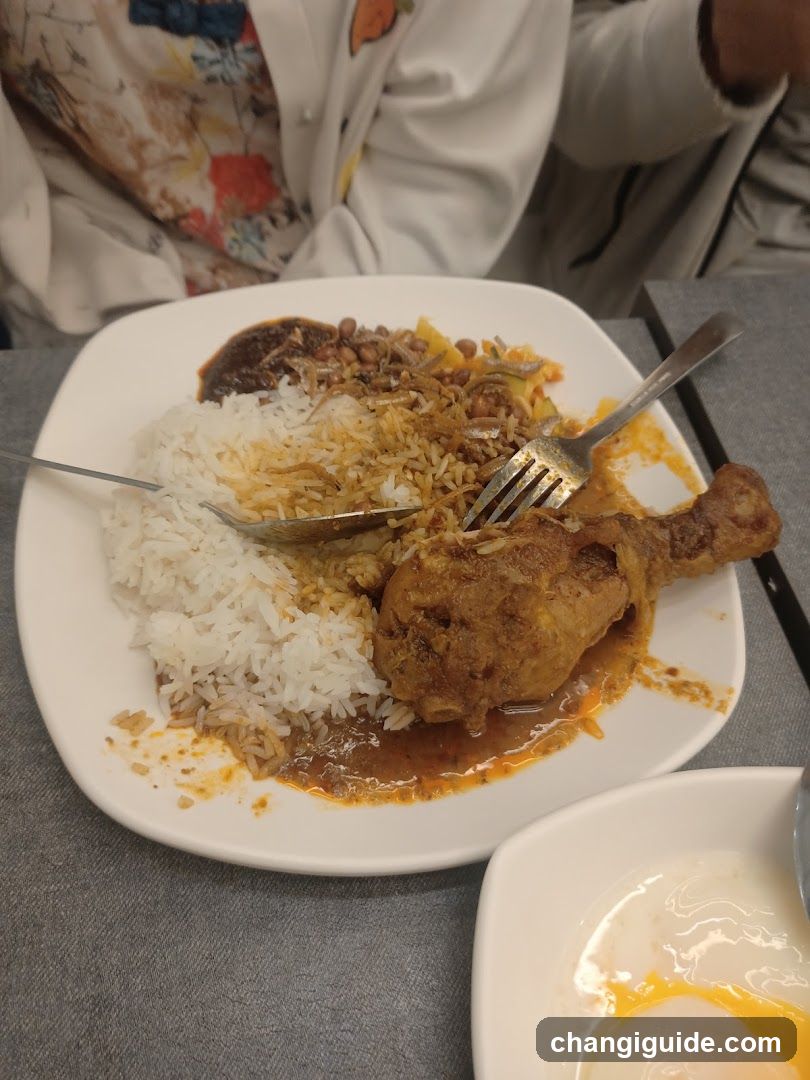 Chicken Curry Rice Meal