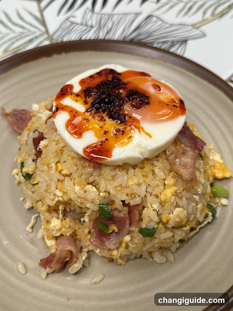 Fried Rice with Poached Egg