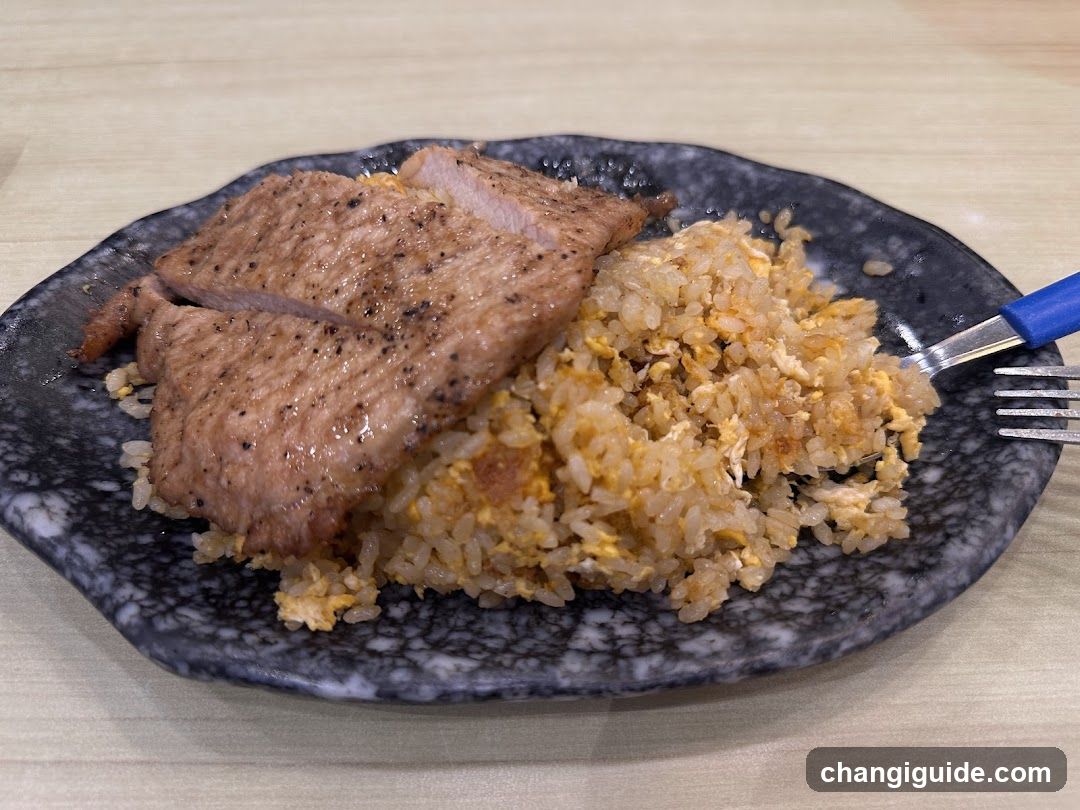 Pork Fried Rice with Meat