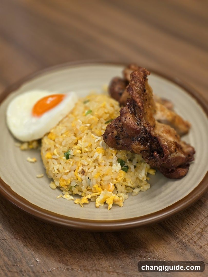 Fried Rice with Egg and Meat
