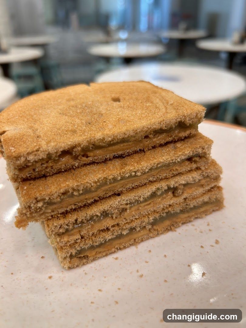 Layered Toast Sandwich