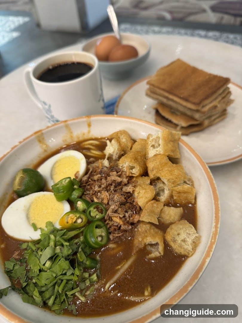 Noodle Dish with Side Dishes