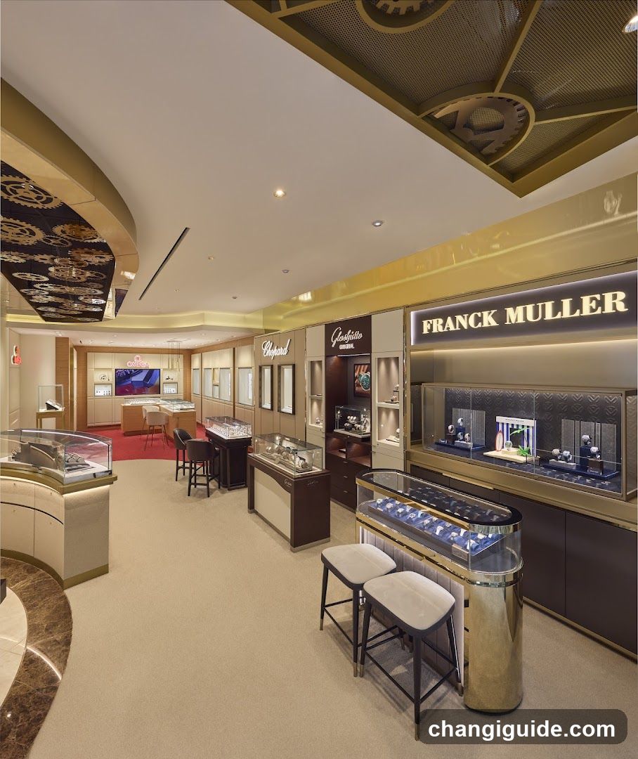 Luxury Watch Boutique Interior