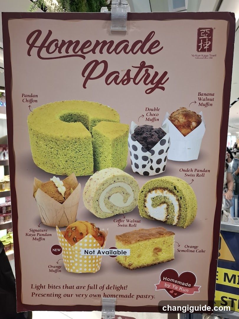Homemade Pastry Menu Board