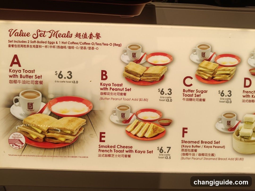 Value Set Meals Menu Board