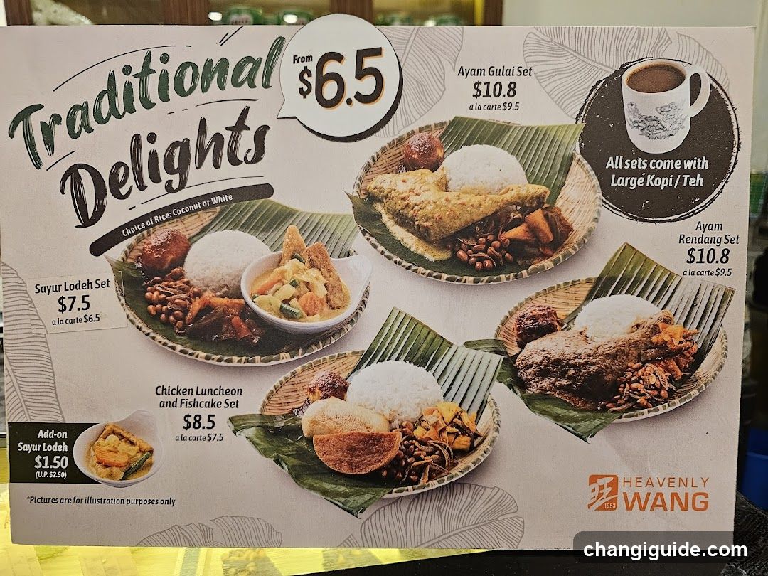 Traditional Delights Menu Flyer