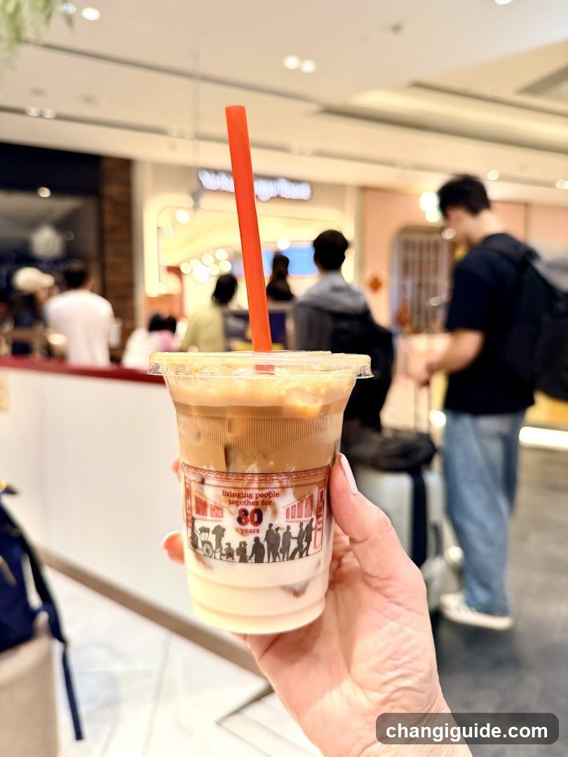 Iced Coffee in Mall