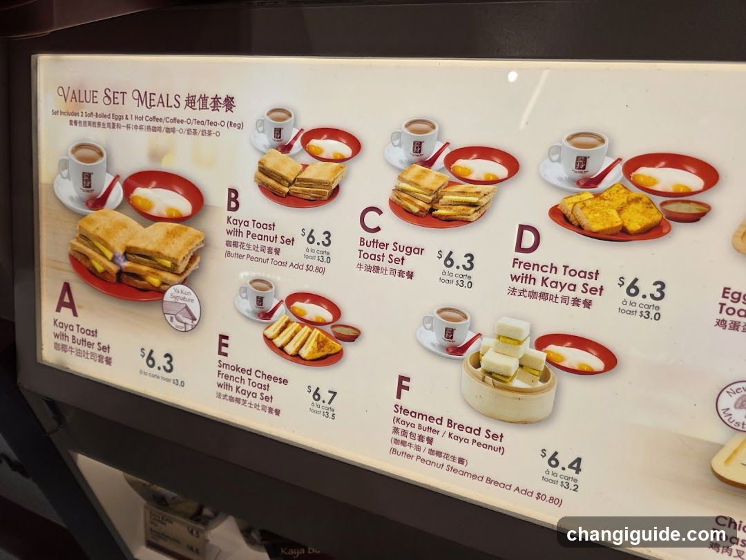 Value Set Meals Menu Board