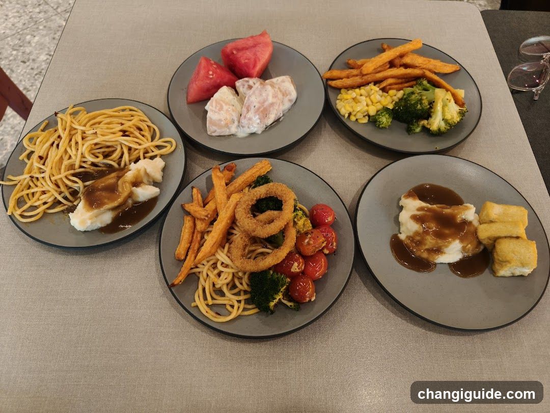 Meal Spread on Table