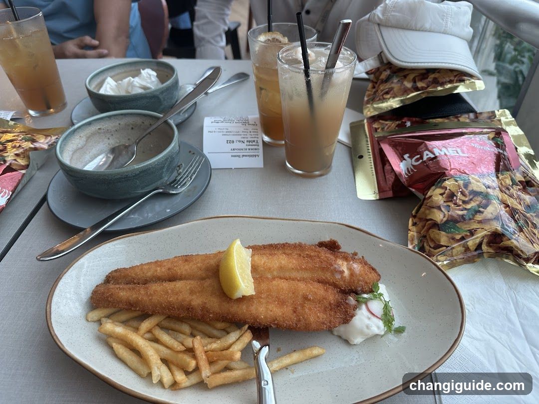 Fish and Chips Meal with Snacks