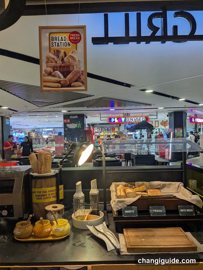 Bread Station Display