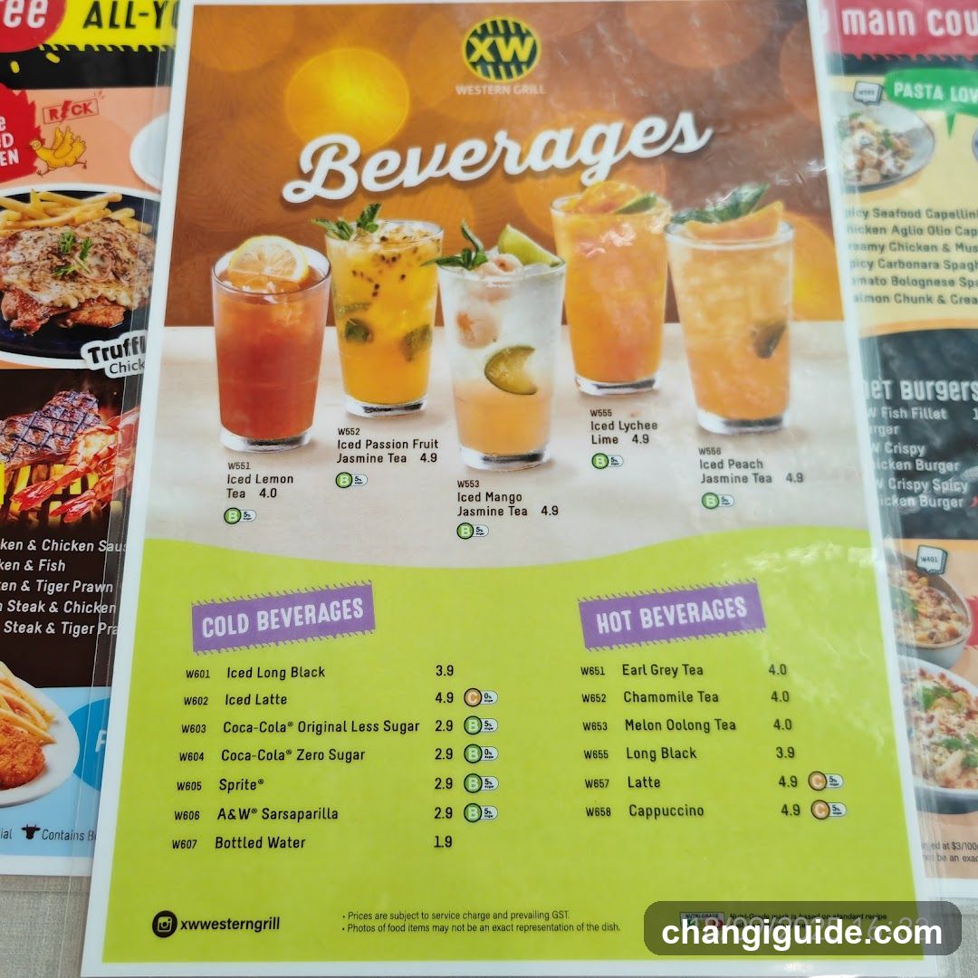 Western Grill Menu