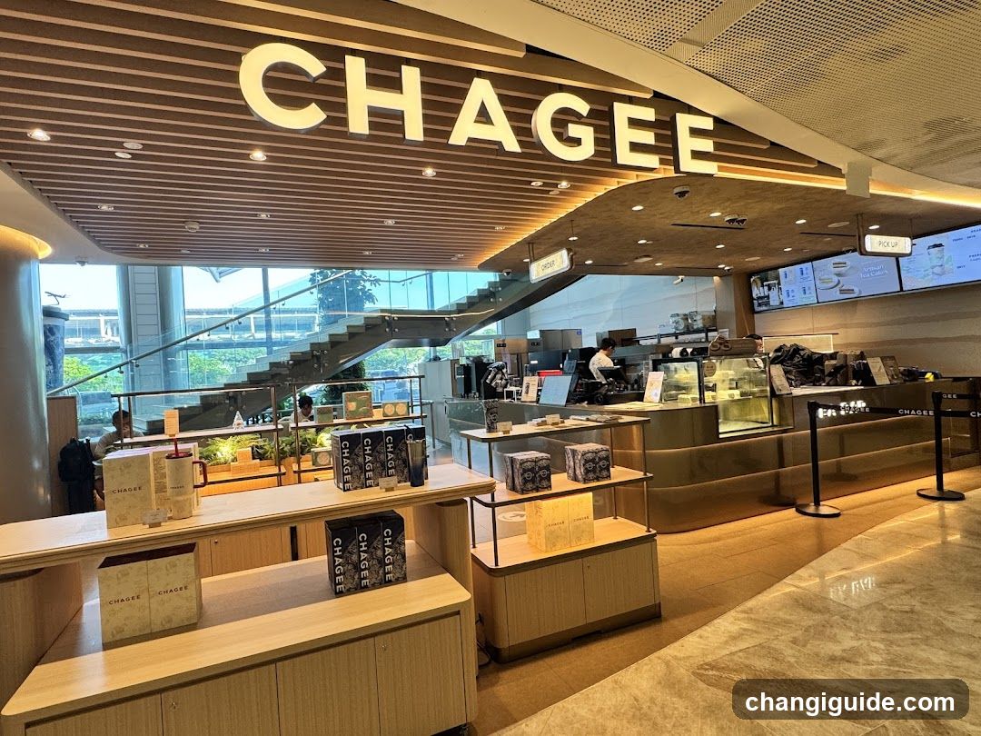 Chagee Store Interior